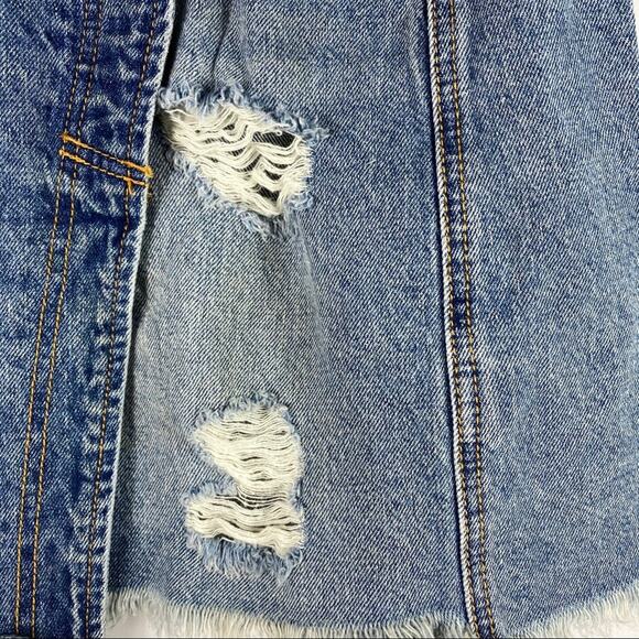 FREE PEOPLE Parker Wrap Mini Skirt NWT - Size 25 - Picture 3 of 8